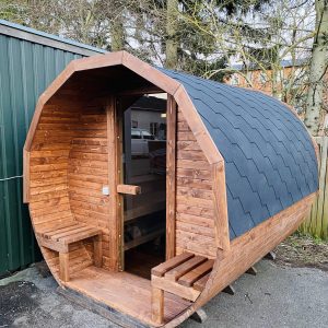 2,5M el-opvarmet Sauna PÅ LAGER