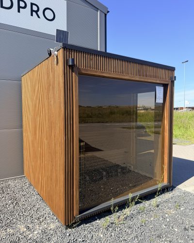 Isoleret Sauna SOLO brun