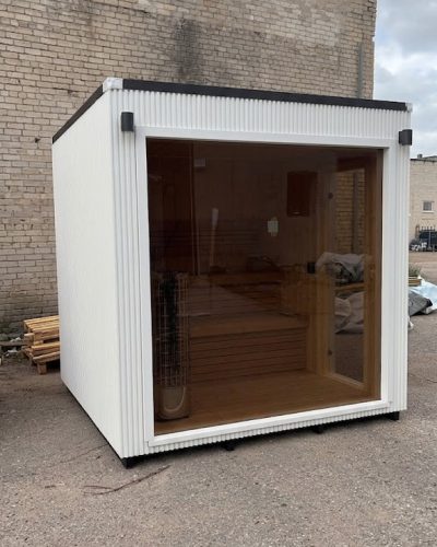 Isoleret Sauna SOLO hvid