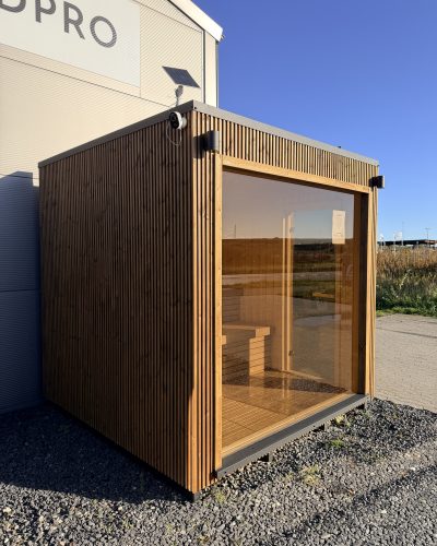 Isoleret Sauna SOLO i grantræ